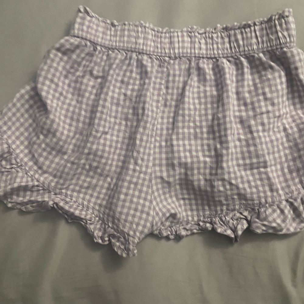Hollister Purple High Waist Shorts